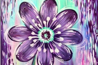 All Ages Paint Nite: Blooming in Purple